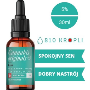 Cannabis originals RAW 5% 30ml